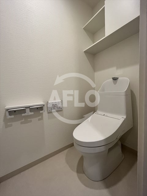 ベルンガーデン上本町　真田山小学校区のトイレ|ベルンガーデン上本町　温水洗浄便座