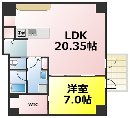 【間取り】 | クレグラン京町堀 