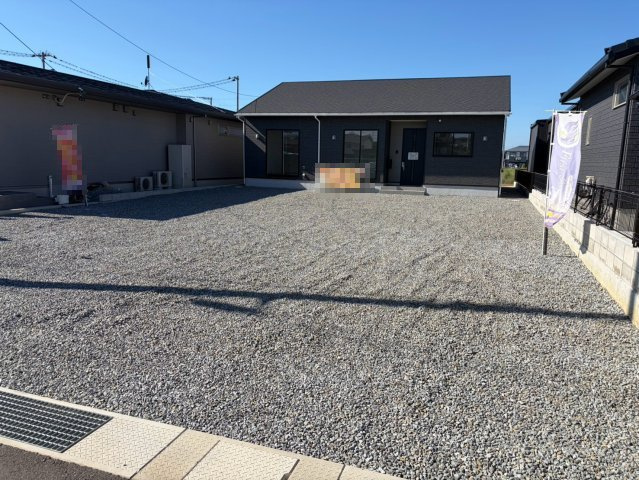 丸亀市津森町平屋戸建　ゆったり駐車場５台以上可能の外観