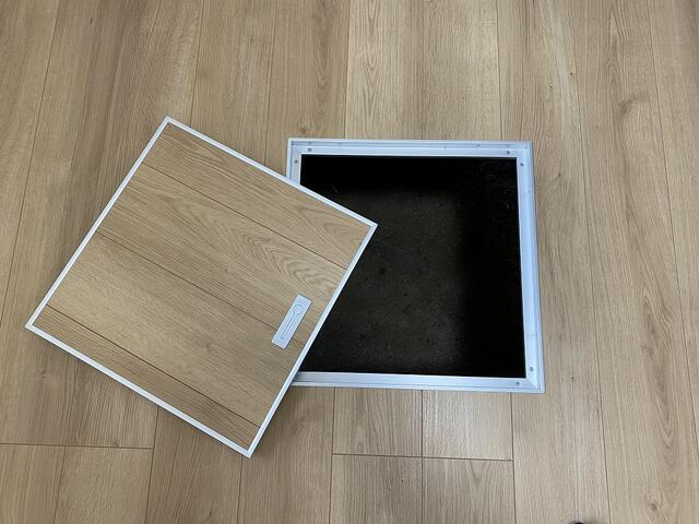 富士市入山瀬の中古一戸建のキッチン|床下収納