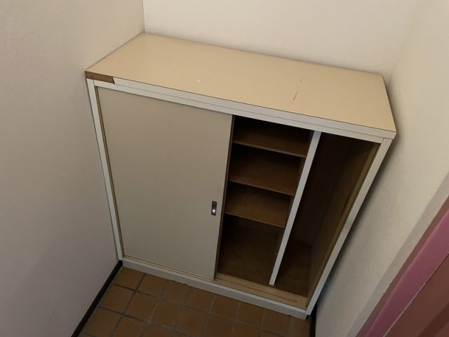 神戸市中央区中山手通２丁目の賃貸マンションの収納|退去予定のため、室内写真は別のお部屋です。