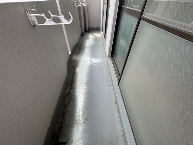 神戸市灘区楠丘町６丁目の賃貸マンションのバルコニー