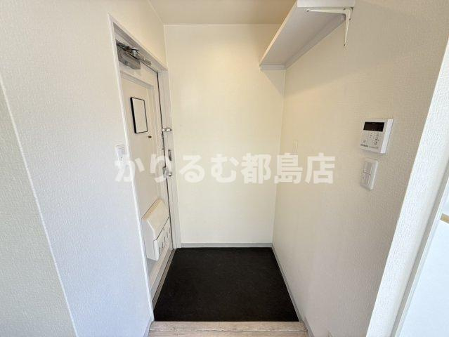 ハイツ大空の玄関
