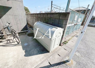 【その他共用部分】 | プラージュ新検見川 | 共用ゴミ置き場です。