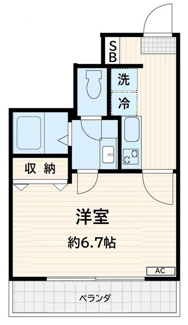 【間取り】 | プラージュ新検見川 | 間取り図です。