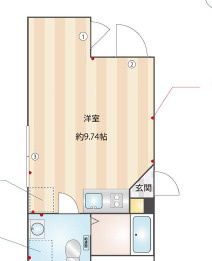  ｓｔｙｌｅｓ．Ｎ（スタイル.エヌ）の間取り