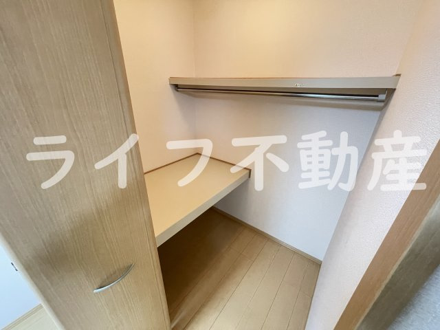カーサ・エクレールB棟の収納|十分な収納スペースがあります