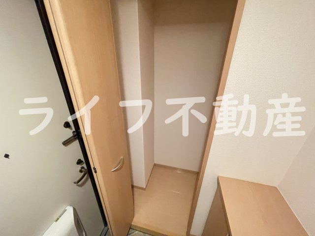 カーサ・エクレールB棟の収納|十分な収納スペースがあります