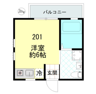 【間取り】 | アパ－トメント新小岩B棟
