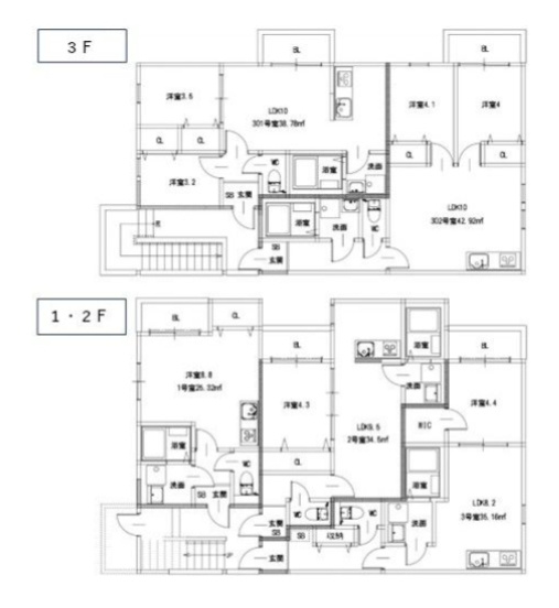 【間取り】 | ノヴァイフ南福岡