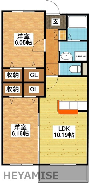 昴の間取り