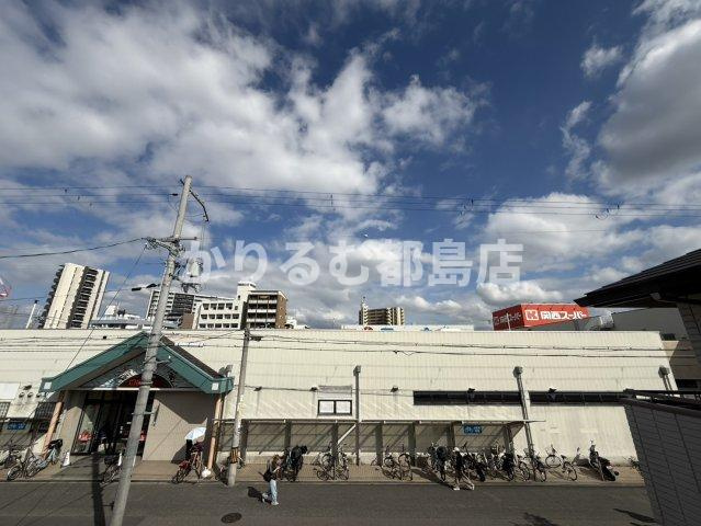 大阪市都島区内代町２丁目のテラスの展望