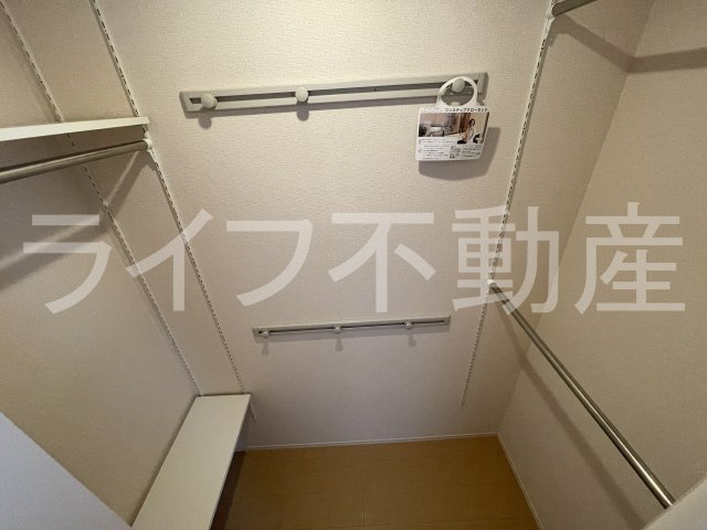 グランシャリオB棟の収納|収納のためのスペースです