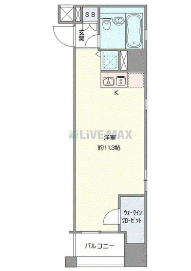 【間取り】 | 日神デュオステージ笹塚西館