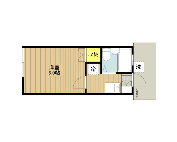 【間取り】 | ジュネパレス野田