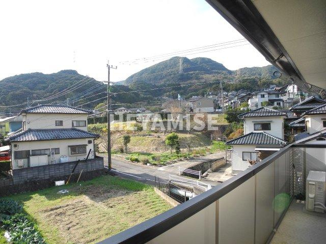 ロイヤルコート　A棟の展望|※同物件反転間取りのお部屋