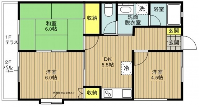 シティコーポ深澤B棟の間取り