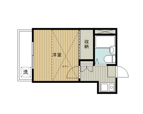 メロディハイムの間取り
