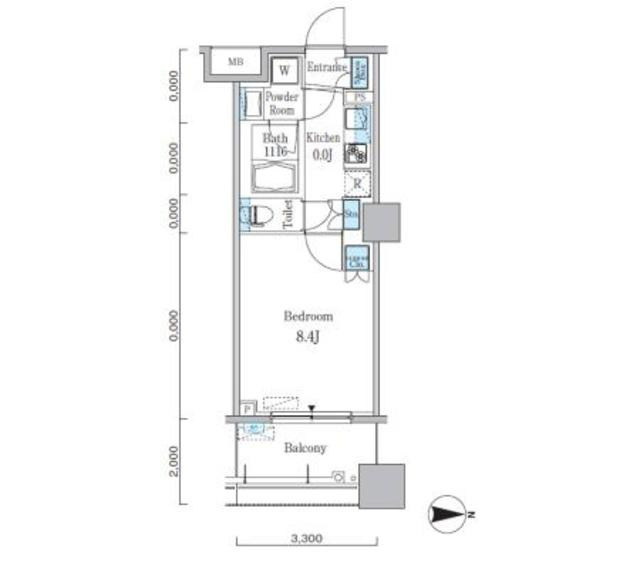 パークキューブ亀戸の間取り