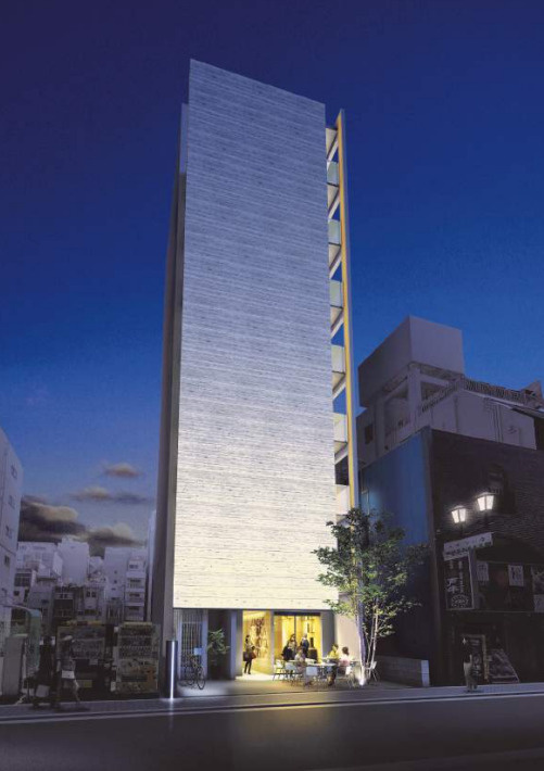 （仮称）S＆T BUILDING 道頓堀の外観