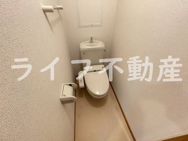 ウエストワン東大阪のトイレ|ゆったりとした空間のトイレです