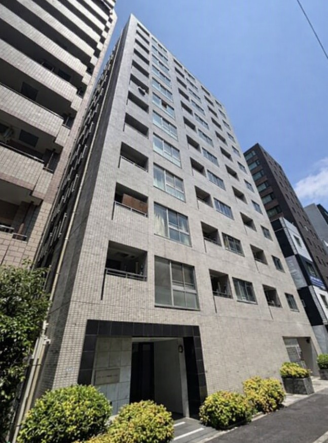 中央区湊３丁目の賃貸マンションの外観