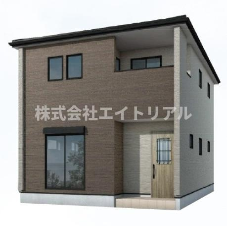 可児市今渡　第2　全2棟の外観パース|外観イメージ