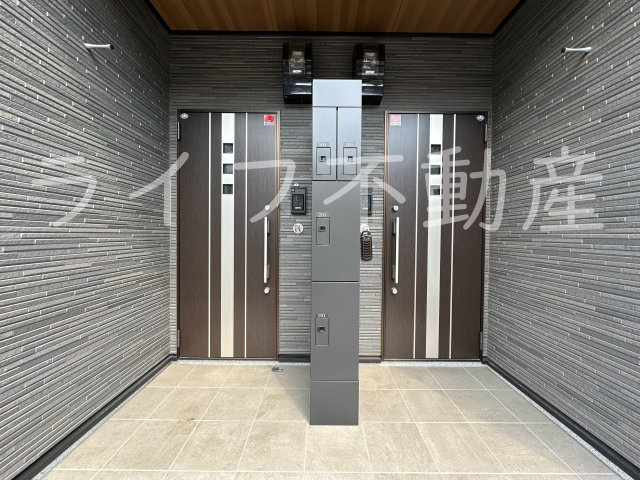 ランプタウンの玄関|シンプルで使いやすい玄関です