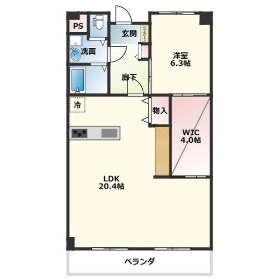 【間取り】 | OS・SKYレスカール大久手
