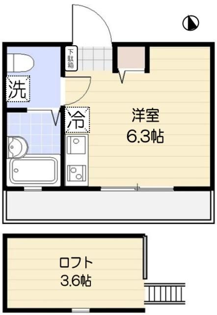 グランディール妙蓮寺の間取り