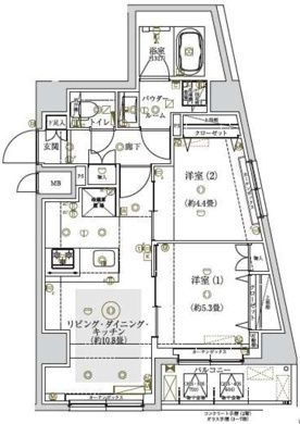 【間取り】 | REALIZE町屋 | 間取り