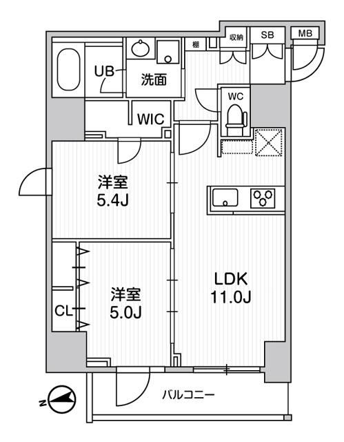 Ｓ－ＲＥＳＩＤＥＮＣＥ新御徒町ｃｈｉａｒｏの間取り