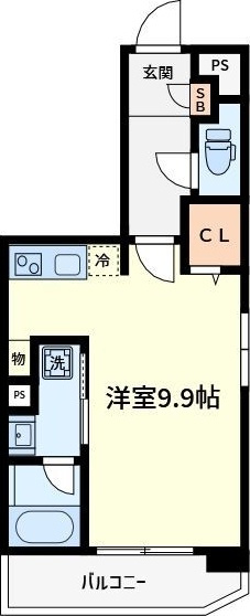 ラシーヌ阿倍野の間取り