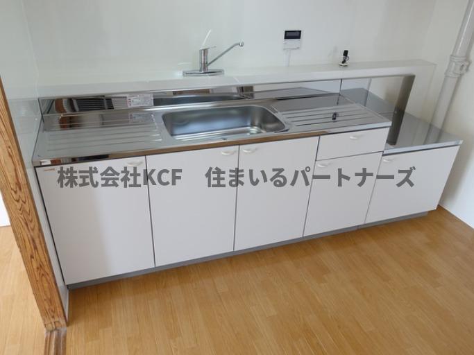 山本ビルのキッチン|使いやすいキッチンです