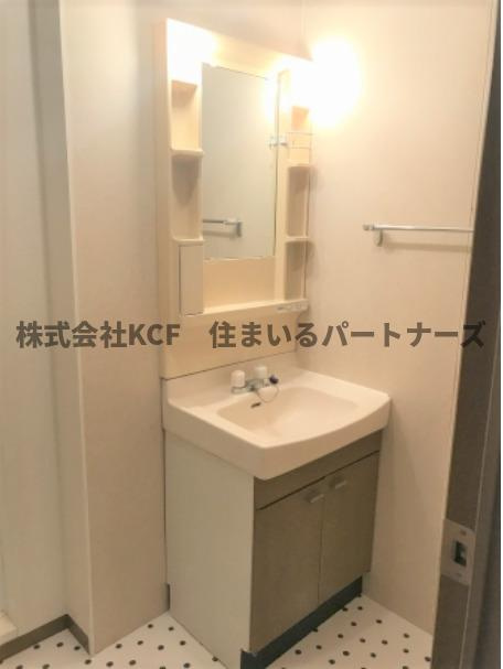 グランドール国分 Ⅾ棟の洗面所|広い洗面スペース
落ち着いた雰囲気の外観です
