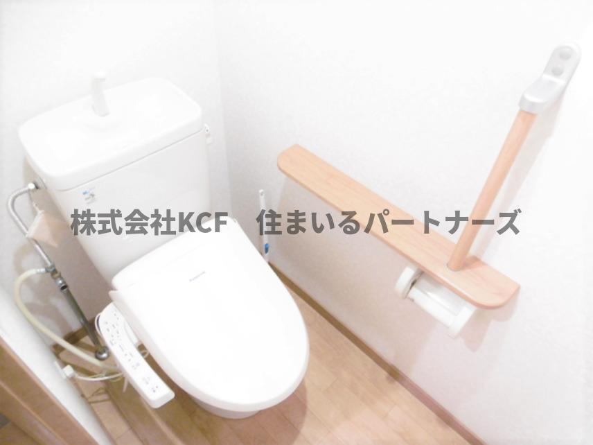 グランドゥールパティオのトイレ|コンパクトで使いやすいトイレです