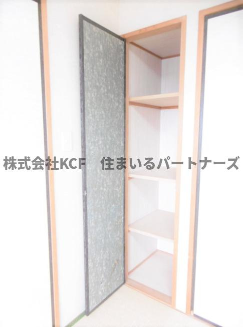 グランドゥールパティオの収納|専用の収納スペースです
