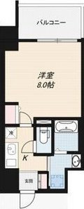 LUMINOUS天王寺舟橋の間取り