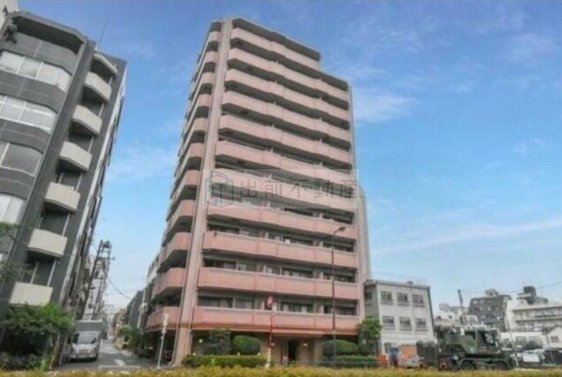 新宿区早稲田町の賃貸マンションの外観
