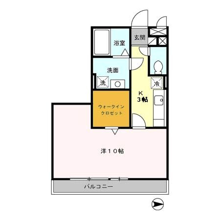 グランシャリオ21の間取り