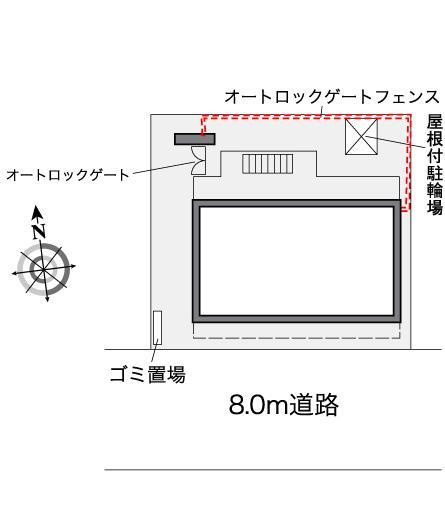 レオパレス宮坂の間取り