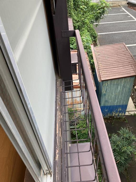 松飛台戸建のバルコニー
