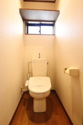 嬉しい温水洗浄便座付き