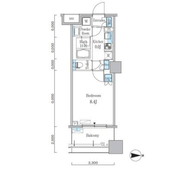 【間取り】 | パークキューブ亀戸