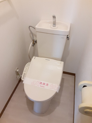 トイレは勿論独立設計・洗浄機能付で快適です★