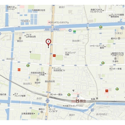 【その他】 | 日宝ライフ放出西 | マップ