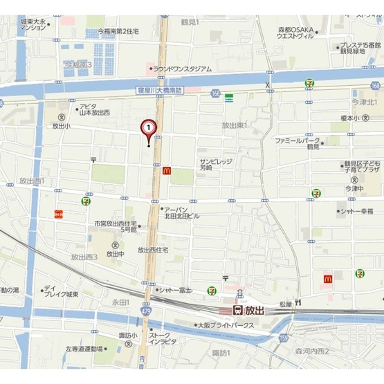 【その他】 | 日宝ライフ放出西 | マップ