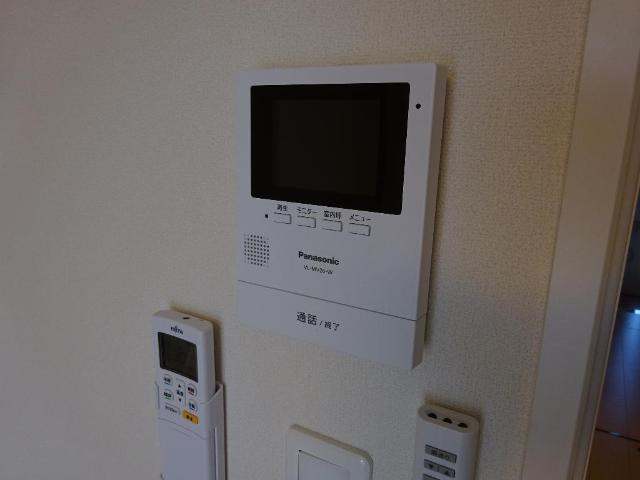 ヴィラコートサクラの内装|カメラ付インターホン