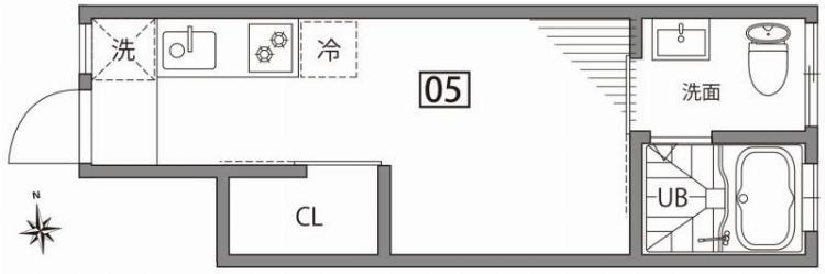 TERRACE自由が丘の間取り|間取り図