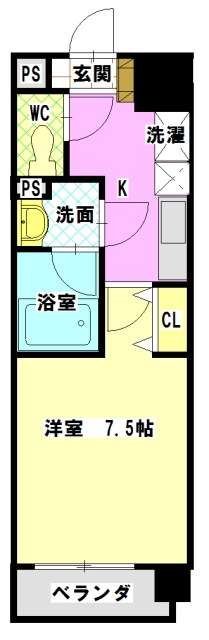 ベルモードの間取り